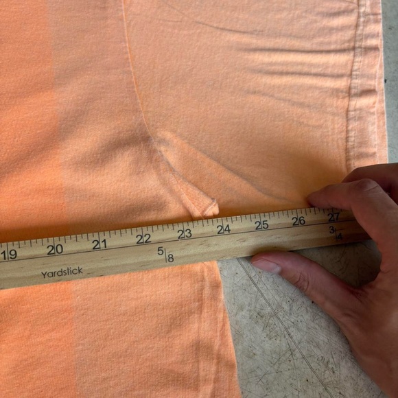 Vintage faded beach bums salmon pink tee size XL 90s retro Florida - Picture 7 of 7